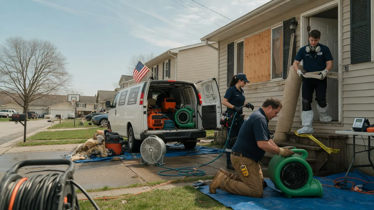 Water Damage Restoration in Lisle, IL near me